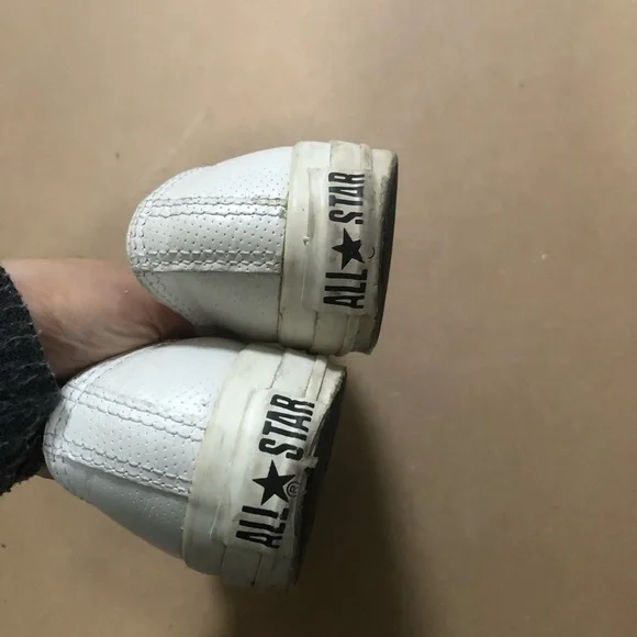 White Converse Sneakers - Picture 5 of 8